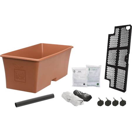 Earthbox Original 13'' W. x 10.62'' H. x 29.25'' L. Terracotta Garden Kit 80105