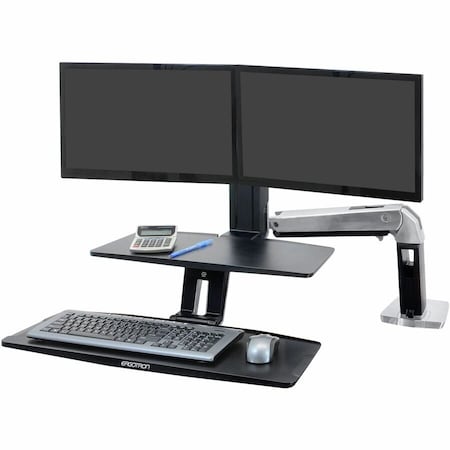 Ergotron WorkFit A w/ Suspended KB 24-392-026