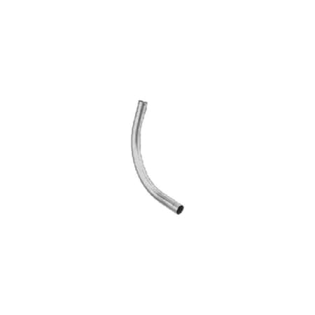 Halex EMT Elbow, 90 deg Angle, 1-1/2 in, Steel, Galvanized 64415