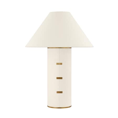 Troy Lighting Colin King X Bond 1 Light Table Lamp 18.5 In. Patina Brass PTL1326-PBR