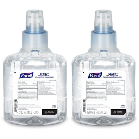 Purell SF607 Hand Sanitizer, Foam, 1200mL LTX-12 Refill, PK2 1902-02