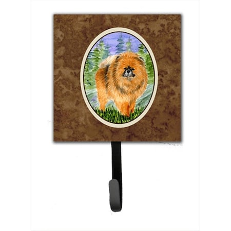 Carolines Treasures Pomeranian Leash Holder Or Key Hook SS8459SH4