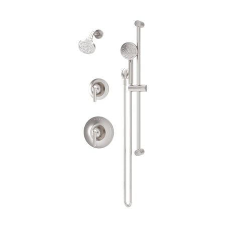 Symmons Birch HydroMersion Double Handle Shower Trim Kit with Hand Spray 5995STN15TRM