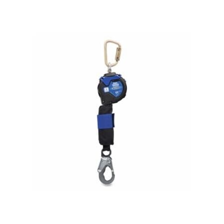 Werner 11 FT Max Patrol, Self Retracting Lifeline, Polyester Webbing with WebAlert, Steel Snap Hook 865-R430011