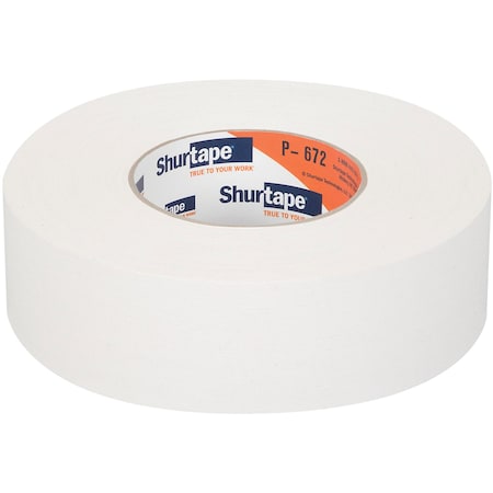 Shurtape Ld Gaffers Tape, White, 1.88IN, PG, PK24 106057