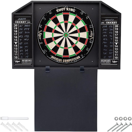 Viper 18 in. Resolute Dart & Backboard, Black 41-0627