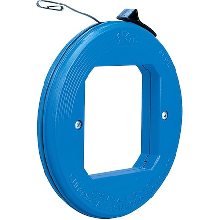 Ideal Fish Tape, 1/8 In x 50 ft, Blued Steel 31-010