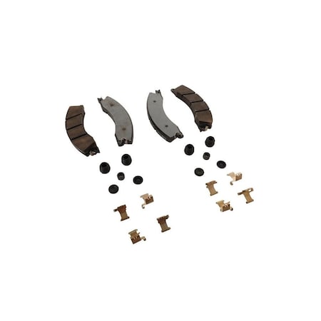 Acdelco PAD KIT-FRT DISC BRK, Disc Brake Pad Set, 87827067