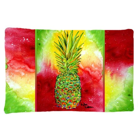 Carolines Treasures 20.5 x 30 in. Pineapple Moisture Wicking Fabric Standard Pillow Case 8395PILLOWCASE
