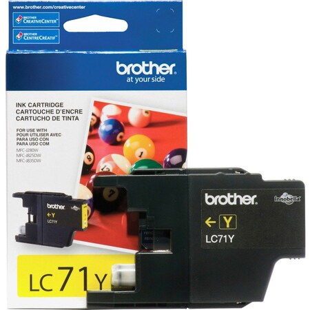 Brother Yellow Ink Cartridge LC71Y