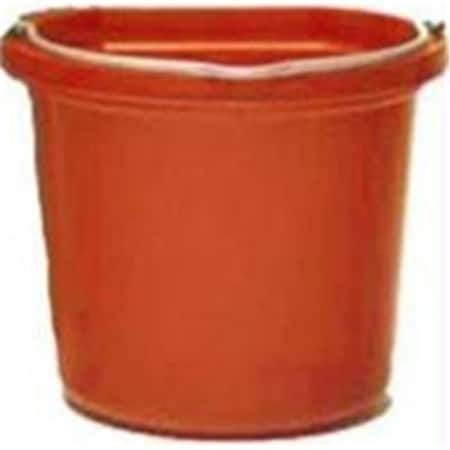 Fortress Industries Flatback Bucket Orange 20 Quart FB120 ORANGE 383579