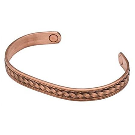Sabona Rope Magnetic Wristband - Copper, Medium 53660