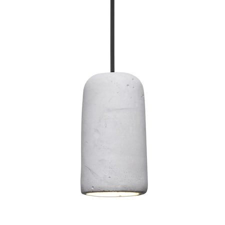 Besa Lighting Besa Glide Pendant, Natural, Black Finish, 1x 3W LED 1XT-GLIDENA-LED-BK