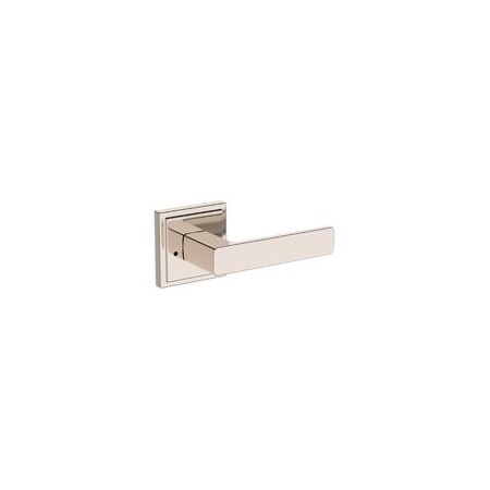 Baldwin Residential Door Levers Privacy Right Hand Lifetime Bright Nickel PVSHASSR055