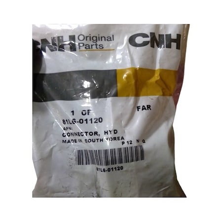 Cnh HYD CONNECTOR, CNH OEM 81L6-01120 81L6-01120