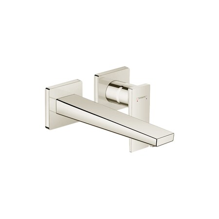 Hansgrohe Metropol Wall-Mounted Single-Handle Faucet Trim with Lever Handle, 1.2 GPM in Polished Nickel 32526831