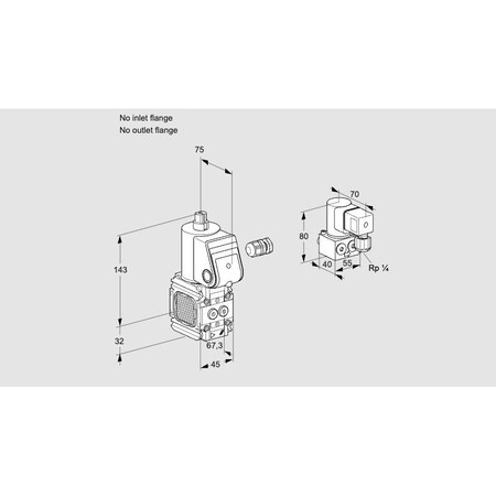 Honeywell Kromschroder VAS1-/NW KS88028750