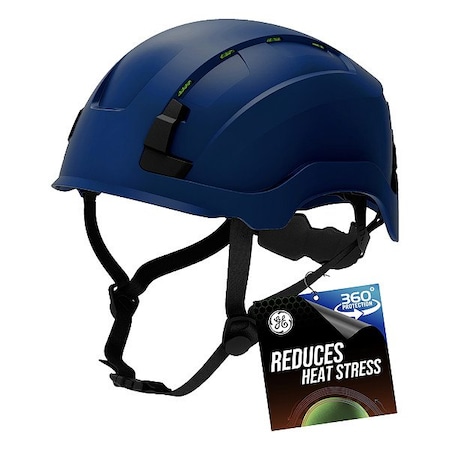 General Electric. Hard Hat, Climbing, GH500, Blue GH500B