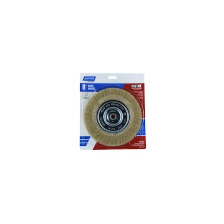 Norton Door Controls Wire Wheel Brush, 8-In. 50594038