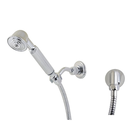 Kingston Brass Hand Shower Kit, Polished Chrome KX1071BE