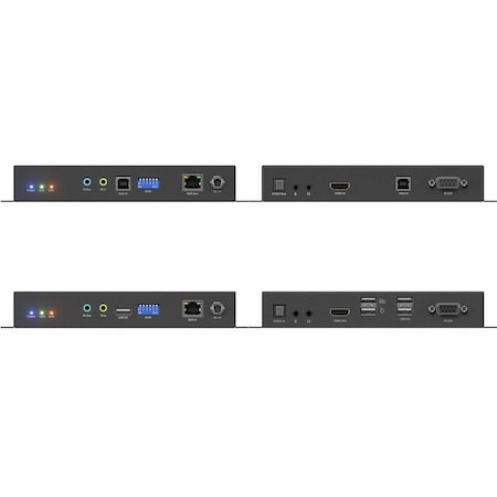 Siig EXTENDS 4K at 60HZ HDMI SIGNAL UP TO 396FT 120M OVER A SINGLE CAT6/7 CABLE, POE,  CE-H28A11-S1