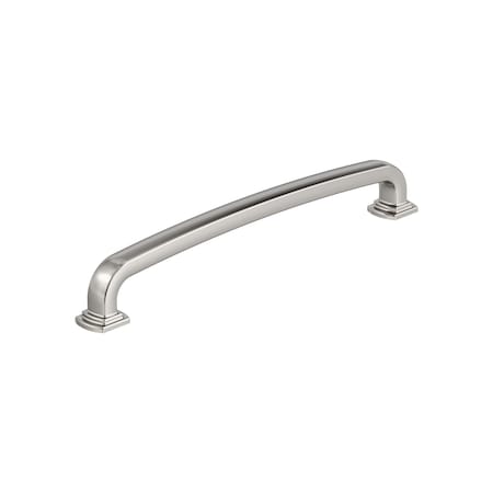 Amerock Surpass 7-9/16 inch 192mm Center-to-Center Polished Nickel Cabinet Pull BP55520PN