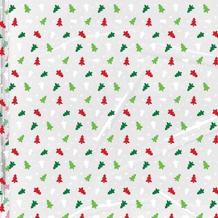 Nashville Wraps Festive Trees Cello Roll, 40 inx100' CR40FT