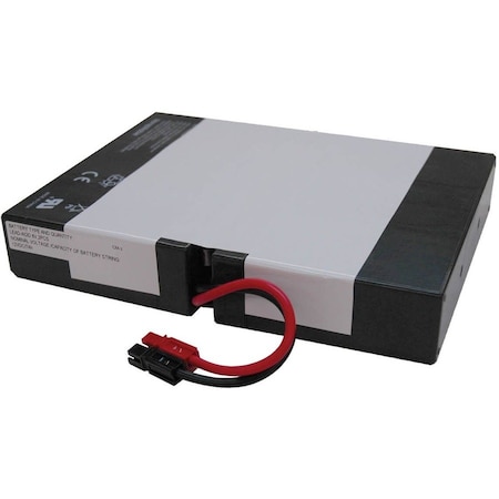 Tripp Lite Replacement UPS Battery, SMART500RT1U, SMX500RT1U, 12V DC, 7.2 Ah, Hardwired RBC62-1U
