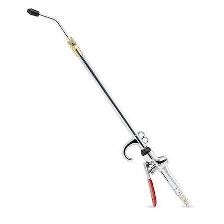Neiko High Flow Air Blow Gun, 17-26 Inch, Pneumatic Air Compressor Accessories, 360 Degree Swivel Hook 31122A
