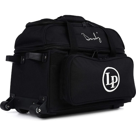 Drum Workshop Latin Percussion  John Dandy Rodriguez Signature Deluxe Bongo Bag, Black LP5420