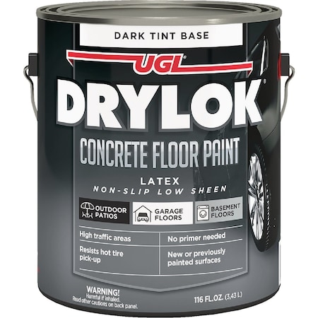 Drylok Low VOC Concrete Floor Paint Dark Tint 1 Gal. 832883
