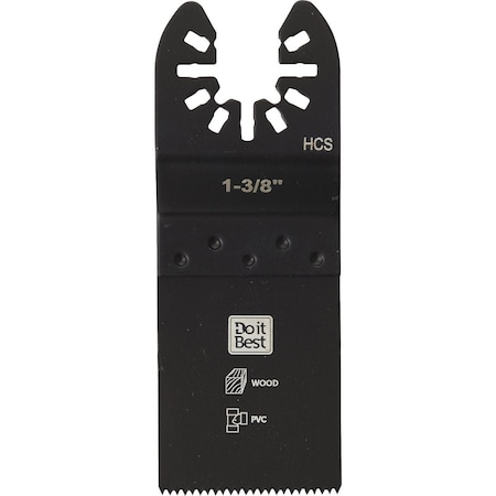 Do It Best 1-3/8'' High Carbon Steel Wood Cutting Oscillating Multi-Tool Blade QJDIB-OS-008