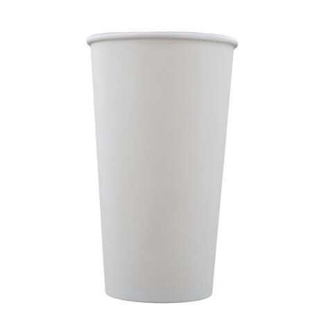 Rdi Single Wall Hot Cup White Unwrapped 20oz Generic 1000cs, 1000PK CP-PPU20-WHT-1911