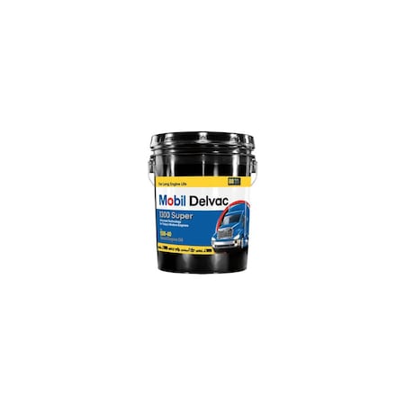 Warren Distribution Delvac 1300 1540 Super Diesel Engine Oil, Extra High, 5-Gallons MOB1305P
