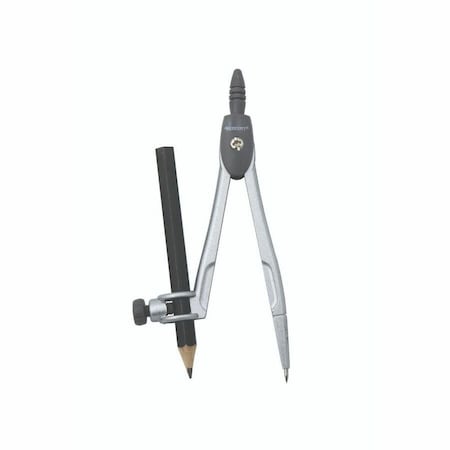 Westcott Compass, Metal Compass with Wooden Pencil 14555