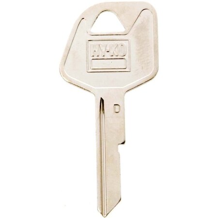 Hy-Ko Key Blank, Brass, Nickel 11010B67