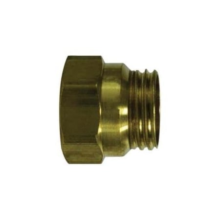 Midland Industries NUT 3/8IN TUBE BRS BK LINES, SPR 125PSI 38312