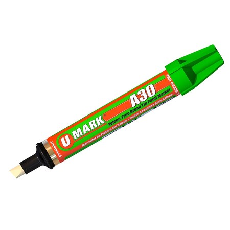 U-Mark A30 Broad Tip Paint Marker Black 10303
