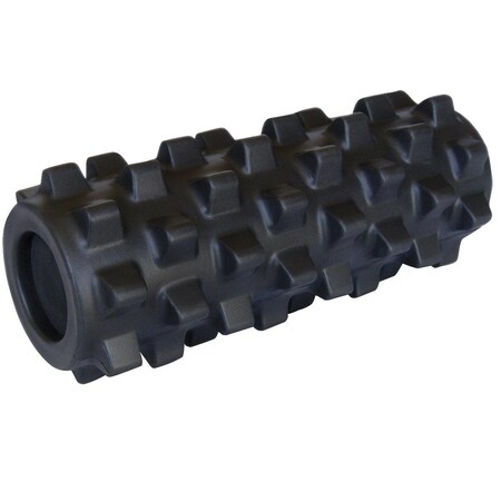 Togu 12 x 5 in. RumbleRoller X-Firm Foam Massage Roller, Black 1588131
