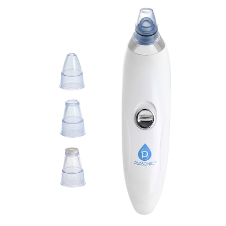 Pursonic Blackhead Remover Pore Vacuum with 4 Suction Heads PHR4