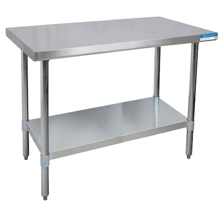 Diversified Spaces Rectangle Culinary Table, 48"W x 30"D x 35"H , 48" W 35" H, Wood XS-4830