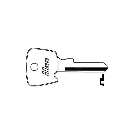 Ilco Unican Mercedes Benz Key Blank M68 NE8-SI, 10PK MB59