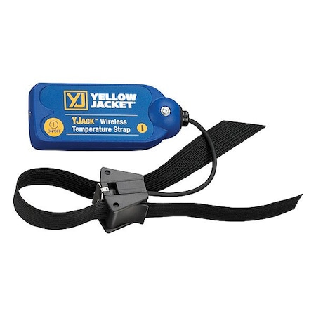 Yellow Jacket Temp Strap, 6 in Pipe Dia, Elastic 67062