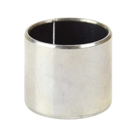 Zoro Select Sleeve Bearing, 16 mm Bore, PTFE Steel ZUSAB-PB-63