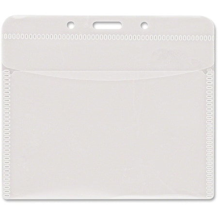 Advantus PVC-Free Horizontal Badge Holder, PK50 75603