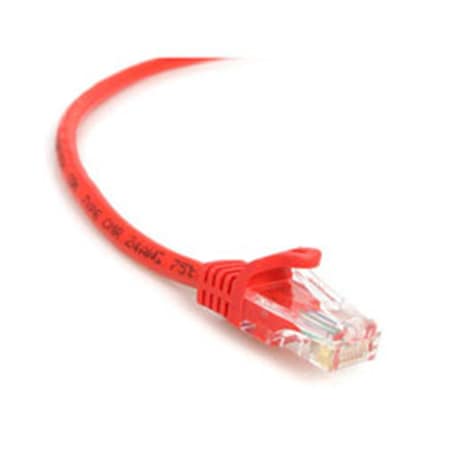 Ezgeneration 3 ft Red Snagless Category 5e 350 MHz UTP Patch Cable EZ861808