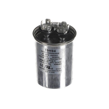 Lennox Run Capacitor, 20 MFD, 440V, Round 19H94