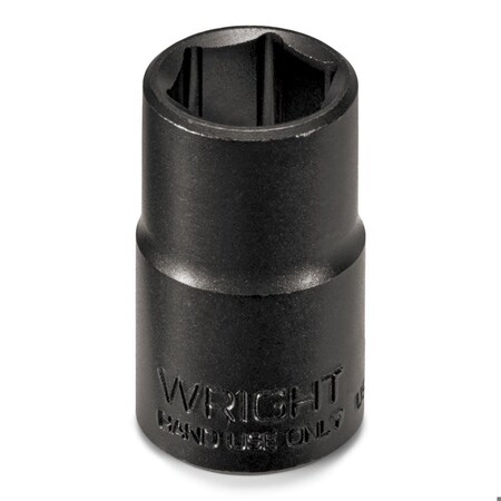 Wright Tool Socket 1/2" Drive 6 Point Standard Black 34026