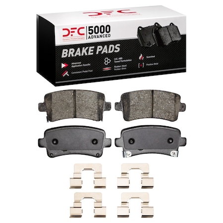 Dfc 5000 Advanced Disc Brake Pad Set, 1551-1430-02