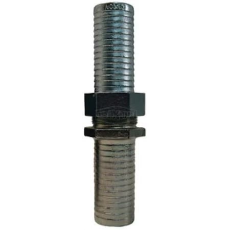 Dixon Long Shank Coupling, 1-1/4 in Nominal, NPSM x Hose End Style, Domestic MLS48